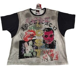 Lost Intricacy Midnight Empire Graphic Tee XL Limited Edition 139/540 Rhinestone